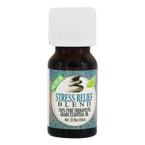 Stress Relief Blend Essential Oil 100% Pure Therapeutic Grade, 0.33 Oz